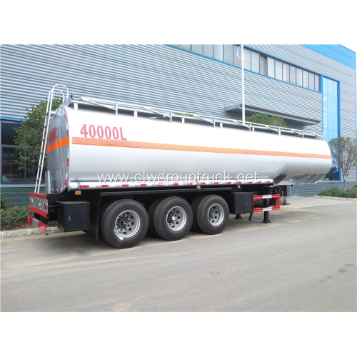 3 Axle 40000 Liters Oil Tanker Semi Trailer